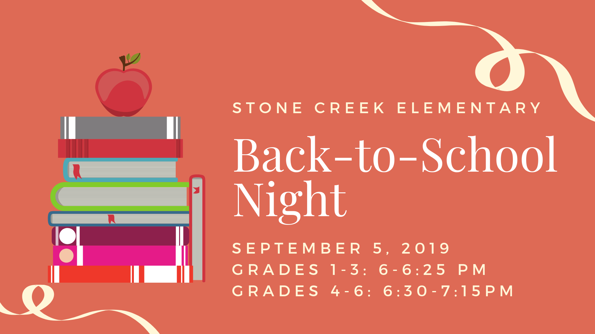 BacktoSchool Night Stone Creek Elementary