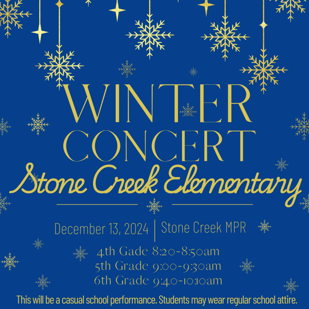 winter concert flyer