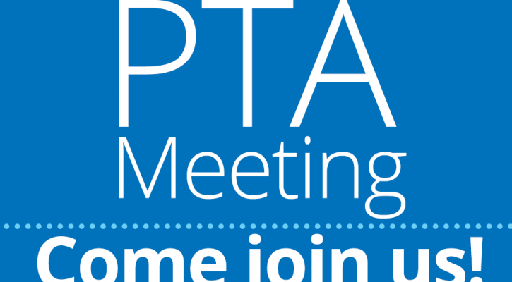PTA meeting sign