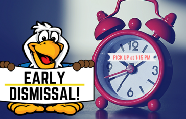 Early Dismissal Sign